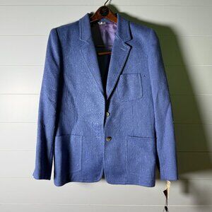 Liz Claiborne Suit Jacket & Skirt Periwinkle Sz 14- Vintage Prestine NWT